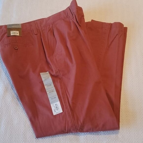 Sonoma Life & Style Straight Fit Tawny Copper Pocketed Sz 32x30 Pants - Picture 1 of 12